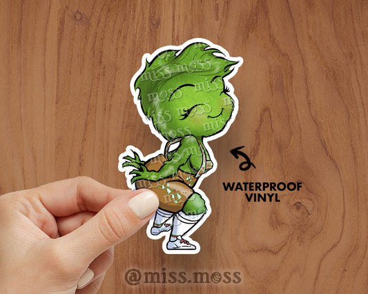 Sassy Grinch #3 Vinyl Sticker