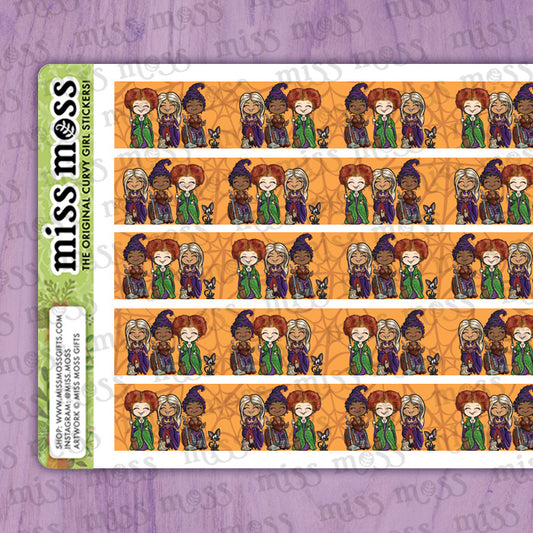 Sanderson Sisters Witch Washi Strip Sheets